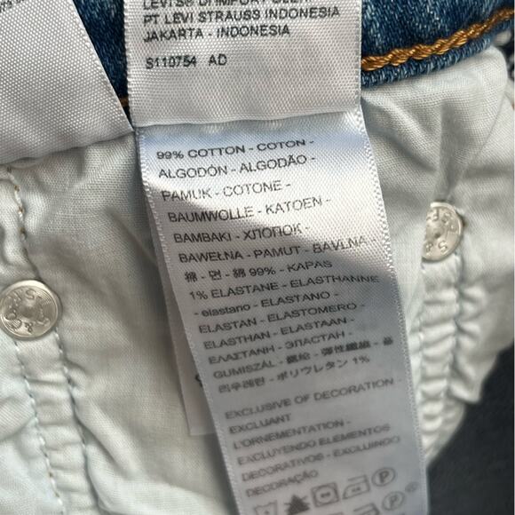 Levi’s premium Ribcage straight ankle jeans NWT 25 - Picture 10 of 13